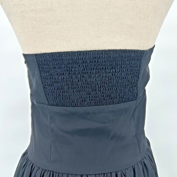 KENSIE GIRL Black Cocktail Party Formal Dress~Strapless Mini w Ruffles LBD~Sz S - Picture 6 of 14